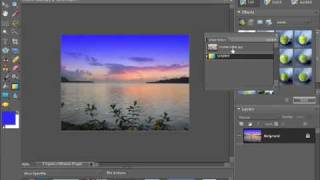 Photoshop Elements 7 Tutorial Creating gradients [upl. by Lala]