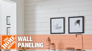 Wall Paneling Ideas  The Home Depot [upl. by Notreve]