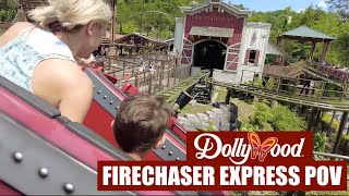 Dollywood Firechaser Express POV [upl. by Ormiston]