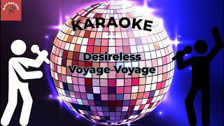 Desireless  Voyage Voyage Karaoke [upl. by Neenej]