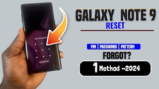 How To Factory Reset ALL Samsung Galaxy Note 9 Note 8 Note 10  Hard Reset Forgot Pin Pattern [upl. by Karlin]