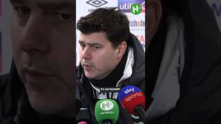 Pochettino TAKEN ABACK by reporter questioning Chelseas tactics 😳 [upl. by Anerrol]