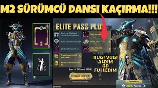 PUBG Mobile M2 Royale Pass Bugi Vugi Emojisi Sürümcü Dansı Nasıl Alınır  RP Aldım ve Fulledim [upl. by Olim]