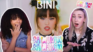 COUPLE REACTS TO BINI  Salamin Salamin MV amp Dance Practice [upl. by Theo]