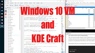 Windows 10 VM and KDE Craft tutorial  September 2022  167df876 [upl. by Nenad]