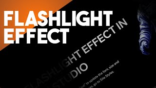 How to add Flashlight Cursor in Wix Studio [upl. by Seldun]