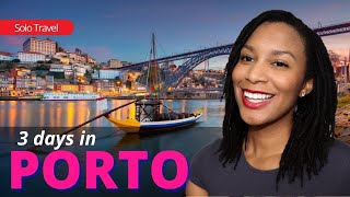 3 Days In Porto Portugal Solo Travel Vlog [upl. by Arayc]