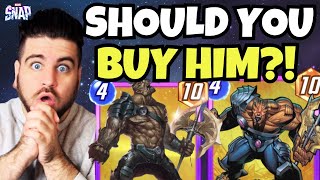 Do YOU Need To BUY Cull Obsidian  Cull Obsidian Purchase Guide Marvel SNAP Black Order Season [upl. by Lesko360]