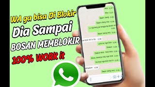 Cara Agar WhatsApp tidak bisa di blokir  WA anti Blok  Trik WA  Almus [upl. by Gaulin163]