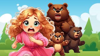 Goldilocks And The Three Bears Story  English Fairy Tales  Bedtime Stories For Kids [upl. by Susann927]