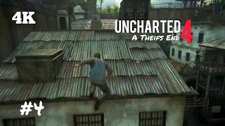 UNCHARTED 4 Prison escape Gameplay Part 4  4K [upl. by Adnaram936]