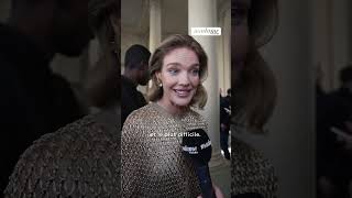 🤍 Interview Défilé Dior Haute Couture [upl. by Nyrtak489]