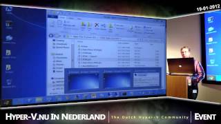 HyperVCommunity  HyperVNU  Windows Server 8 HyperV Storage  Hans Vredevoort [upl. by Fellner492]