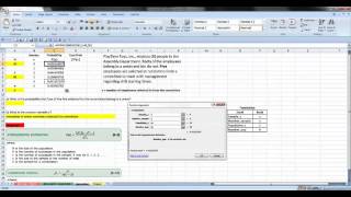 22 Hypergeometric Probability Distribution using Excel [upl. by Melicent937]