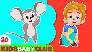 Hickory Dickory  One Two Buckle My Shoe  Popular Rhymes By Kids Baby Club [upl. by Edina]