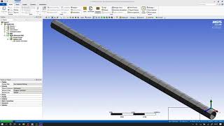 ANSYS Workbench quotHow Toquot  Cantilever Part 1  Beam Element Model [upl. by Evatsug]