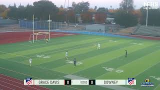 Downey vs Grace Davis Boys Junior Varsity Soccer 11 27 2023 [upl. by Hazlip]