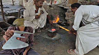 How to Forging a Axe at local shop they make Axe since 1940  Famous Axe of Sindh Pakistan [upl. by Keare]