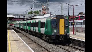 London Northwestern Train Announcement  Apsley to London Euston [upl. by Ppik]