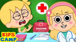 The Doctor Song  Going to the Doctor  Nursery Rhymes amp Kids Songs by KidsCamp [upl. by Nrehtac]