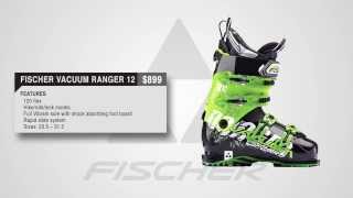 Fischer Vacuum Ranger 12 Ski Boot  2014 [upl. by Eletnahc]