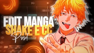 Shake e Cc pra edit manga  Preset  Alight motion [upl. by Oehsen]