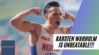 Karsten Warholm wins Gold  Tokyo Olympics 2020 Mens 400M Hurdles [upl. by Yeleak]