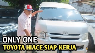 TOYOTA HIACE SEMAKIN MAHAL ADA 1 UNIT FREE DISINI🔴 [upl. by Ellehcar]