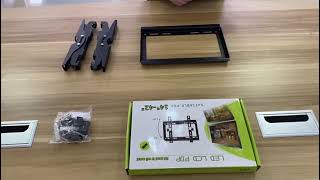 1442 TV Wall Mount Bracket Tiltable [upl. by Epuladaugairam]