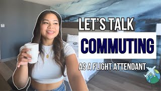 flight attendant life  THE HONEST TRUTH ABOUT COMMUTING flightattendantlife flightattendantvlog [upl. by Adina]