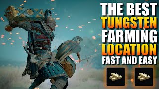 ASSASSINS CREED VALHALLA  Best Tungsten Farming Method In The Game FAST and EASY [upl. by Arenat]