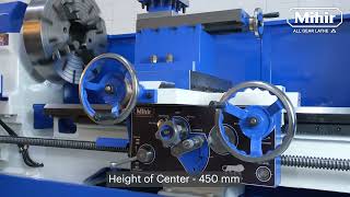 quotMIHIRquot HEAVY DUTY LATHE MACHINES HD450 SERIES [upl. by Granniah]