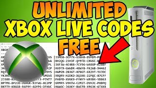 How to Get Unlimited Free Xbox Live Codes Updated August 2018 Latest Method [upl. by Emelin]