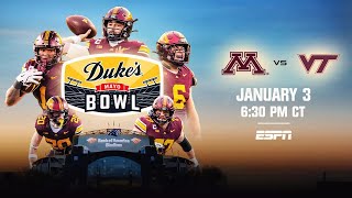 Gopher Football is Dukes Mayo Bowl Bound [upl. by Saddler]