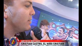 Cristian Castro Canta Junto a Su Doble  Peligro Sin Codificar [upl. by Walters]