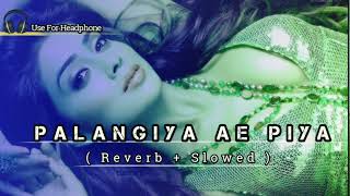 Palangiya Ae Piya Sone Na diya  Bhojpuri Lofi Song 🎵🎵  Use For Head Fone  Slowed Reverb 🐌 🐌 [upl. by Olds523]