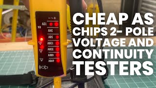 Cheap as chips Martindale VT12 Voltage  Continuity Tester [upl. by Ayna102]