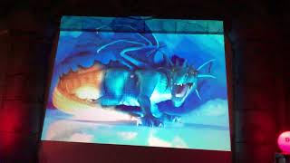 Ice Dragon of MagiQuest defeated by Jacob Youtuber at Pigeon Forge 2024 [upl. by Nnylyram]