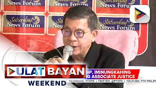 Pagtanggal sa quota system sa PNP iminungkahi ng isang Associate Justice [upl. by Placidia]