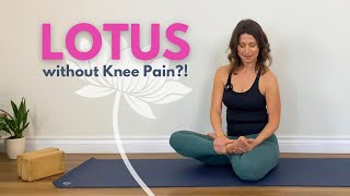 How to Prepare for Lotus Pose Without Knee Pain A StepbyStep Guide [upl. by Plotkin824]