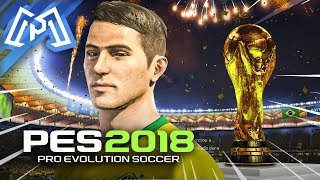 A COPA DO MUNDO COMEÇOU  PES 2018  Rumo Ao Estrelato 27 [upl. by Edahsalof]