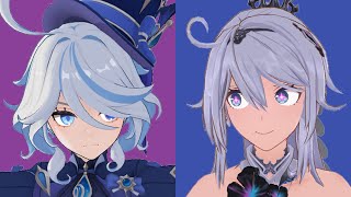 Genshin quotcharacter songquot VS Honkai quotcharacter songquot [upl. by Camm]