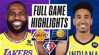 LAKERS at PACERS  FULL GAME HIGHLIGHTS  November 24 2021 [upl. by Hunfredo296]