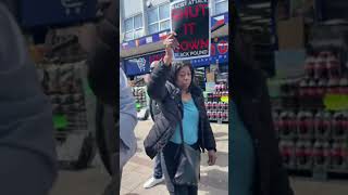 Black Pound Protest SHUTS DOWN Bigots in Erdington After Racial Incident Store Boycotted [upl. by Dibb]