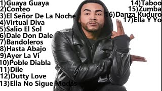 Las Mejores Canciones De Don Omar El Rey [upl. by Seuqcaj]