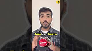 Now Order Your Food🥘 From Zomato In Train🚂  The podKart  train zomato food [upl. by Nesbitt]