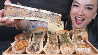 TRYING BONE MARROW FOR THE FIRST TIME ASMR EATING SOUNDS NO TALKING  SASASMR [upl. by Dalton833]