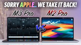 M3 Pro vs M2 Pro 14quot MacBook Pro  WE WERE WRONG 🤯 [upl. by Lathrope]