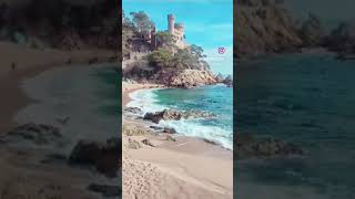 lloret de mar beach spain nature beach [upl. by Topper]