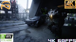 Cyberpunk 2077 Incredible Graphics with RTX 4090 ULTRA Settings w RT Overdrive 4k60fps [upl. by Gregorius]